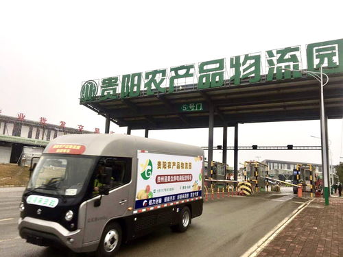 入驻贵阳农产品物流园 银隆物流车成配送专车